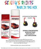 toyota corolla bright red 3e6 aerosol spray paint and lacquer 1990 2006