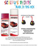 toyota yaris cherry 3s7 aerosol spray paint and lacquer 2010 2019