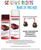 toyota corolla dark red 3f1 aerosol spray paint and lacquer 1990 2001