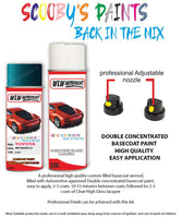 toyota corolla deep turquoise 747 aerosol spray paint and lacquer 1991 1998