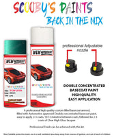 toyota corolla green 6p5 aerosol spray paint and lacquer 1996 2002