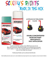 toyota yaris light aqua 764 aerosol spray paint and lacquer 1998 2000