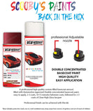 toyota corolla red 3k4 aerosol spray paint and lacquer 1991 2005