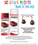 toyota camry red 3n8 aerosol spray paint and lacquer 1999 2018