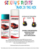 toyota corolla turquoise 746 aerosol spray paint and lacquer 1991 2002