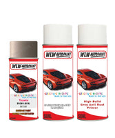 toyota corolla brown m1w aerosol spray paint and lacquer 2009 2009 With primer anti rust undercoat protection
