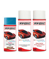 toyota corolla cyan splash 8w9 aerosol spray paint and lacquer 2014 2020 With primer anti rust undercoat protection