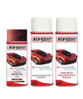 toyota land cruiser dark red 3q8 aerosol spray paint and lacquer 2002 2010 With primer anti rust undercoat protection