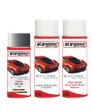 toyota corolla gray 1a6 aerosol spray paint and lacquer 1995 2011 With primer anti rust undercoat protection