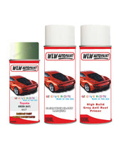toyota camry green 6u7 aerosol spray paint and lacquer 2006 2008 With primer anti rust undercoat protection