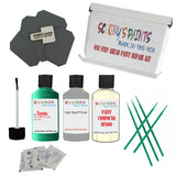 Paint For TOYOTA GREEN OPAL Code: 6Q8 Touch Up Paint Detailing Scratch Repair Kit
