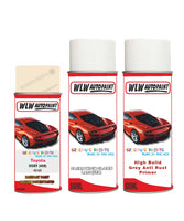 toyota corolla ivory 4h8 aerosol spray paint and lacquer 1990 1992 With primer anti rust undercoat protection