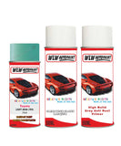 toyota yaris light aqua 764 aerosol spray paint and lacquer 1998 2000 With primer anti rust undercoat protection