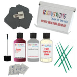 Paint For TOYOTA RED Code: 3M3 Touch Up Paint Detailing Scratch Repair Kit