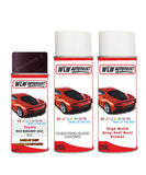 toyota corolla rich burgundy 3cc aerosol spray paint and lacquer 1994 2000 With primer anti rust undercoat protection