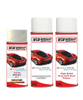 toyota corolla white kf7 aerosol spray paint and lacquer 1996 2009 With primer anti rust undercoat protection