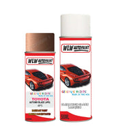 toyota 4 runner autumn blaze 4p5 aerosol spray paint and lacquer 1998 2000Body repair basecoat dent colour