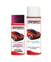 toyota rav4 deep bluish red 3l7 aerosol spray paint and lacquer 1996 1997Body repair basecoat dent colour