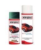 toyota corolla deep jewel green kd4 aerosol spray paint and lacquer 1995 2002Body repair basecoat dent colour