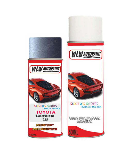 toyota corolla lavender 925 aerosol spray paint and lacquer 1991 1998Body repair basecoat dent colour