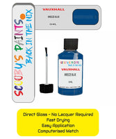 Paint For Vauxhall Zafira Breeze Blue Code 04L/20N/80U Touch Up Paint