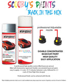 volkswagen touareg arctic blue silver aerosol spray car paint clear lacquer lb5m