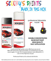 volkswagen golf ascot gray aerosol spray car paint clear lacquer la7u