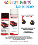 volkswagen golf black rubin aerosol spray car paint clear lacquer la3k