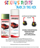 volkswagen jetta cosmic green aerosol spray car paint clear lacquer la6p