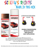 volkswagen jetta dark bronze aerosol spray car paint clear lacquer lb8q