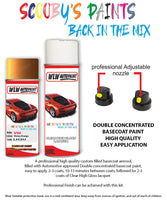 volkswagen golf honey orange aerosol spray car paint clear lacquer lh2u