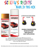 volkswagen golf honey orange aerosol spray car paint clear lacquer lh2u