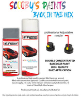volkswagen touran mittel grey aerosol spray car paint clear lacquer l173