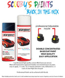 volkswagen touareg night blue aerosol spray car paint clear lacquer lh5x