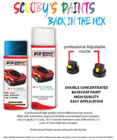 volkswagen golf olympia blue aerosol spray car paint clear lacquer la5k