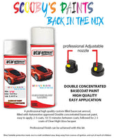 volkswagen golf oxid silver aerosol spray car paint clear lacquer lh7x