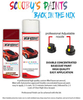 volkswagen golf paprika red aerosol spray car paint clear lacquer lk3a