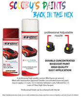 volkswagen jetta red spice aerosol spray car paint clear lacquer la3w