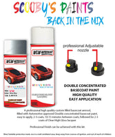 volkswagen beetle silver blue aerosol spray car paint clear lacquer lb5s