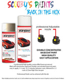 volkswagen beetle storm beige aerosol spray car paint clear lacquer la1w