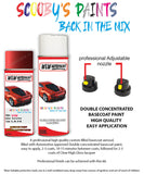 volkswagen touran sunset red aerosol spray car paint clear lacquer la3x