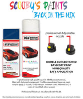 volkswagen transporter surf blue aerosol spray car paint clear lacquer la5c