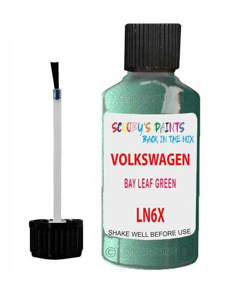 Paint For VOLKSWAGEN Transporter BAY LEAF GREEN Green LN6X Touch Up Scratch Stone Chip Kit
