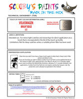 Instructions for Use VOLKSWAGEN Amarok BRIGHT BEIGE Brown/Beige/Gold 1F7