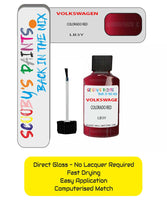 Paint For Vw Passat Colorado Red Code Lb3Y Car Touch Up Paint