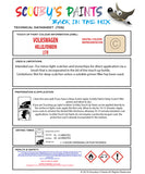 Instructions for Use VOLKSWAGEN Multivan HELLELFENBEIN Brown/Beige/Gold LS1B