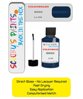 Paint For Vw Fox Indian Blue Code Ll5M Car Touch Up Paint
