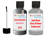 VOLKSWAGEN Amarok INDIUMGRAU MATT Silver/Grey LN7K Anti Rust Primer Undercoat