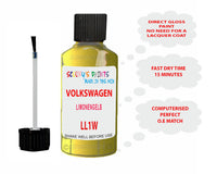Scratch Repair Paint VOLKSWAGEN Golf 8 LIMONENGELB Yellow LL1W