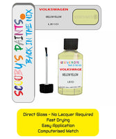 Paint For Vw Beetle Mellow Yellow Code Lb1D Car Touch Up Paint